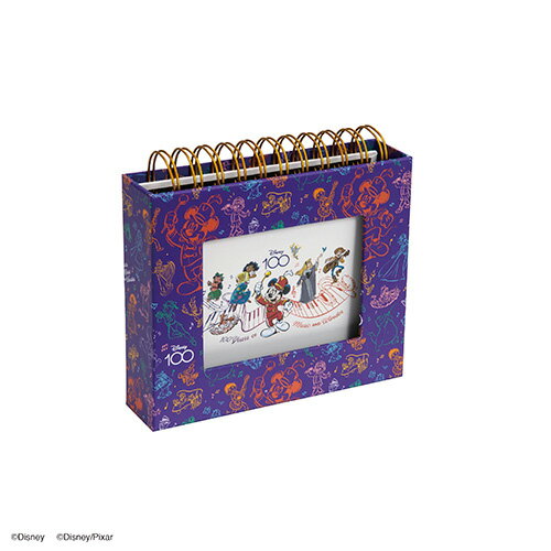 ナカバヤシ フォトランク ディズニー100周年 限定アルバム フレームケースL D100 ネイビー A-FTPC-207-1【Disneyzone】#103#【CHI】のサムネイル