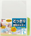 \ポイント10倍×お買い物マラソン/ナカバヤシ どっさり個別ホルダーA4・1枚・グリーン CH-4131G 激安 訳あり