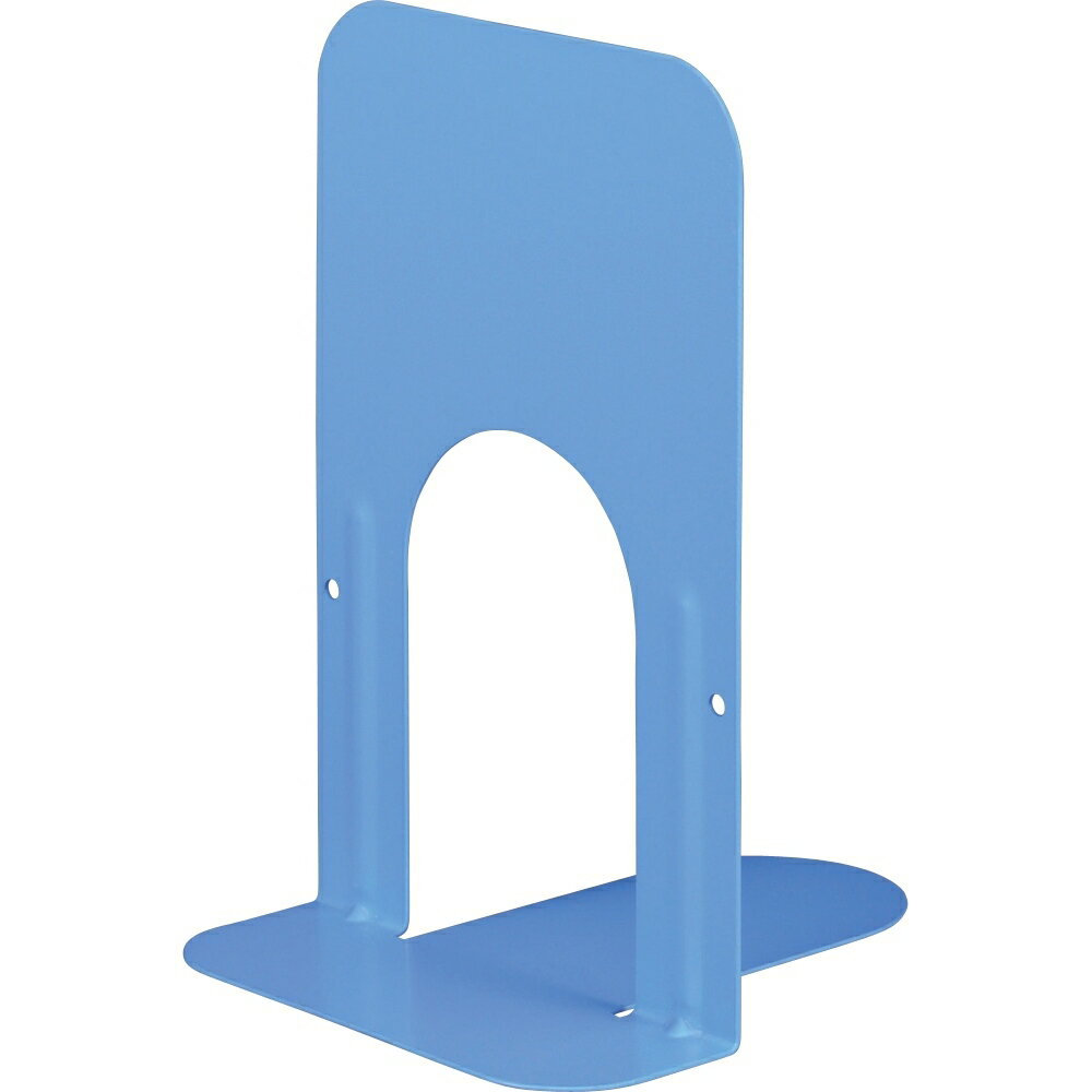 【最大1000円OFFクーポン配布中】ナカバヤシ ブックエンド Tタイプ Mサイズ マットブルー BE-T202MB