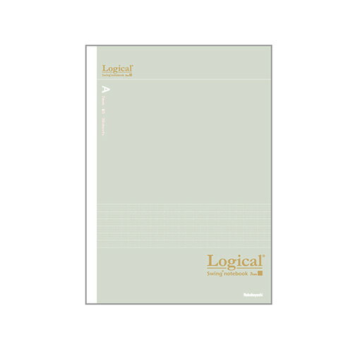 ナカバヤシ スイング・ロジカルノート・単品・30枚A罫シャイニーカラーグリーン NB518A-G【CHI】