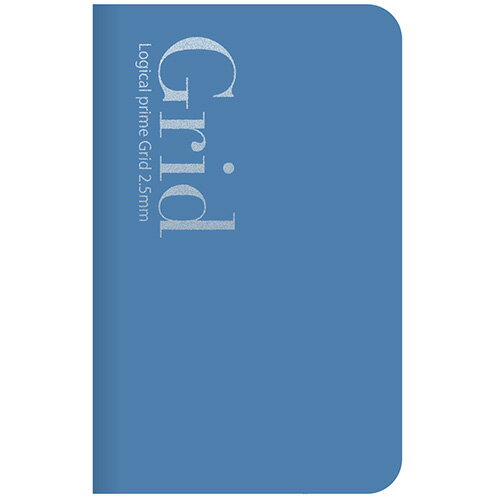 ナカバヤシ ロジカル・プライム ノート グリッド2.5mm A6スリム NA601-8【CHI】