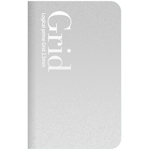 【最大1000円OFFクーポン配布中】ナカバヤシ ロジカル・プライム ノート グリッド2.5mm A6スリム NA601-15【CHI】