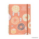 ナカバヤシ ロジカルノート 古川Wリングノート パンタウン B6 方眼 2レッド NW-B609-2【CHI】【ポスト投函1】