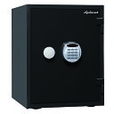 【軒先渡し】ディプロマット クリスタルシリーズ耐火・耐水デザイン金庫 A530R3WR-BLACK アラーム付き 1時間耐火 53kg【メーカー直送】【送料無料...