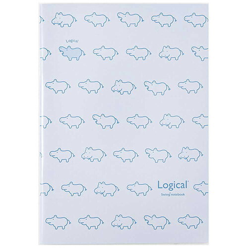 ナカバヤシ ヒポポシリーズ A5ノート ブルー HPP-A51B-B【CHI】