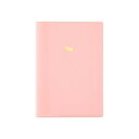 ナカバヤシ ヒポポシリーズ A6カバーノート(ノート付き) ピンク HPP-A61AC-P【CHI】