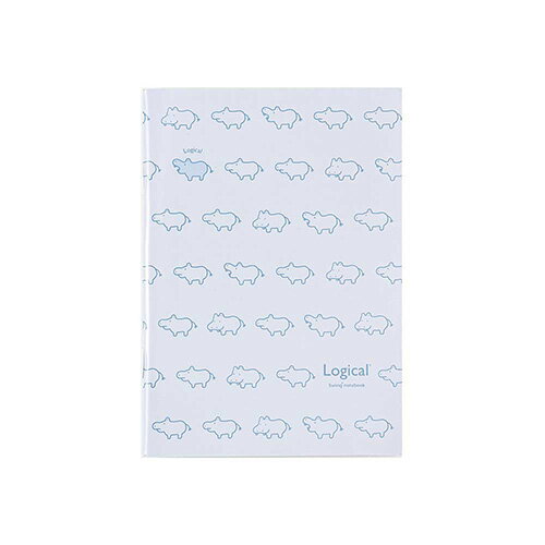 ナカバヤシ ヒポポシリーズ A6ノート ブルー HPP-A61B-B【CHI】