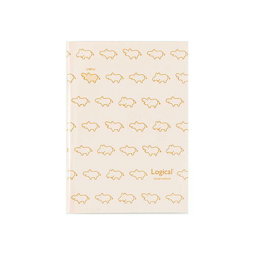 ナカバヤシ ヒポポシリーズ A6ノート ベージュ HPP-A61S-IV【CHI】