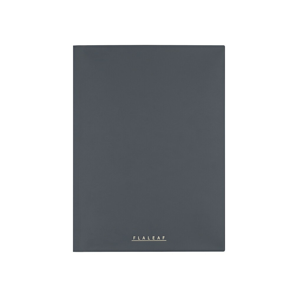 樂天商城 - 【最大1000円OFFクーポン配布中】ナカバヤシ フラリーフ／ロジカル・フラットバインダーノート／B5／スモーキーブラック FLL-B501B-D 【CHI】