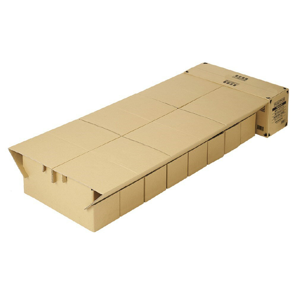 樂天商城 - 【最大1000円OFFクーポン配布中】ナカバヤシ　段ボールベッド　高さ35cmタイプ／ナチュラル　NDB-MH1990NA 【CHI】