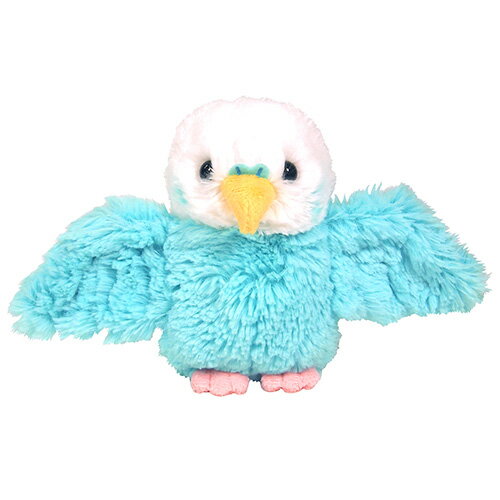 乐天商城 - 【最大1000円OFFクーポン配布中】サンレモン　フラッフィーズ　ぬいぐるみ　S　インコ　BL【CHI】