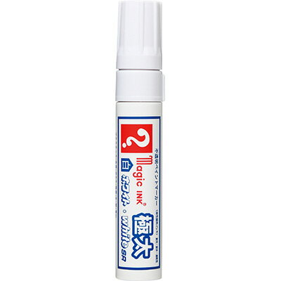 乐天商城 - 寺西化学工業 マジックインキ ホワイト・whiteSR 極太 MGDW【CHI】