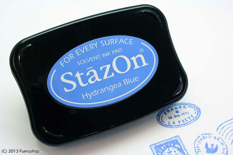 【最大1000円OFFクーポン配布中】スタンプ インク TSUKINEKO ツキネコ ステイズオン ハイドランジアブルー [SZ-64] スタンプ台 #203#【CHI】