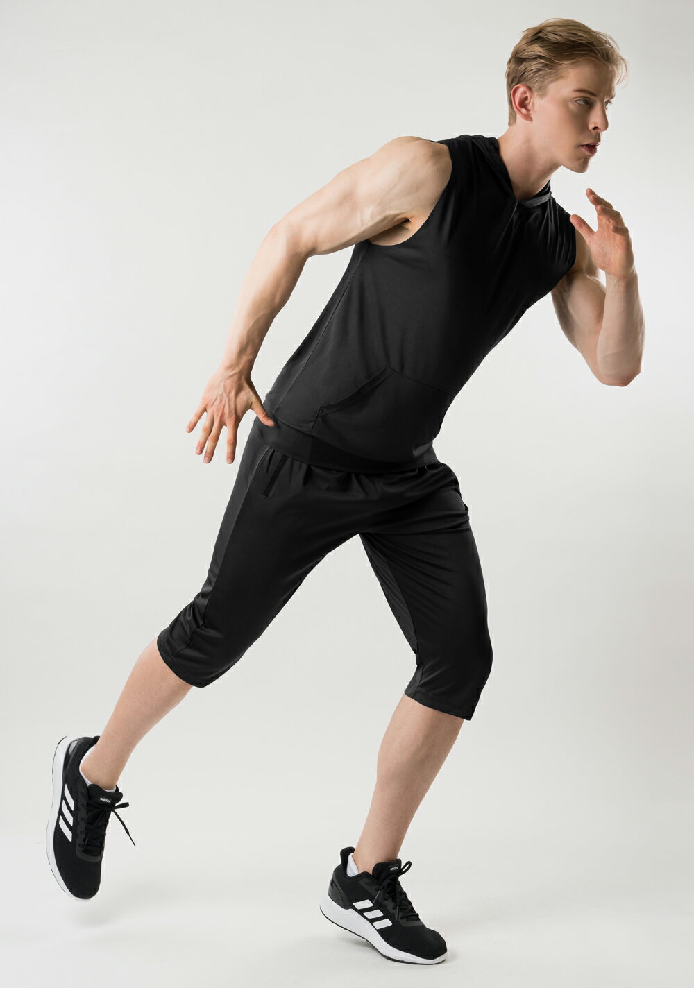 ARMEDES �����ǥ� ���㡼�� �ѥ�� �ܥȥॹ �۴�®�� ������ �̵��� ����������� 7ʬ�� ���åѡ� �ݥ��å� ���Ĥ� ��� M-2XL �֥�å� �ͥ��ӡ� �����륷������ AR63 ����̵��