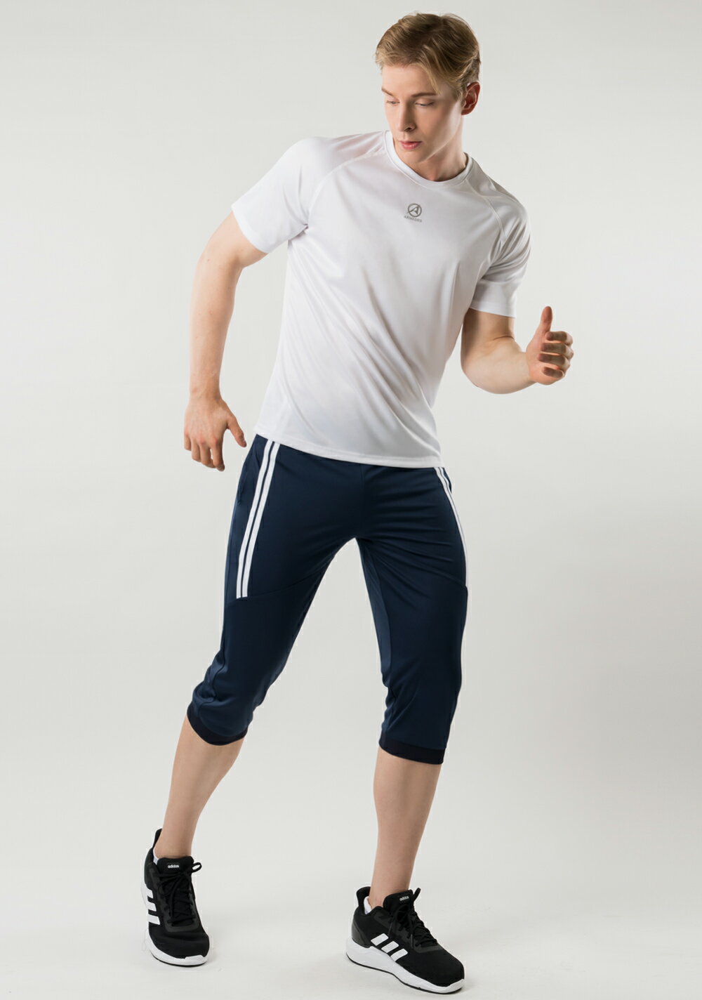 ARMEDES �����ǥ� ���㡼�� ���祬���ѥ�� �ܥȥॹ �̵��� ������ 7ʬ�� ���󥰥ѥ�� �ݥ��å��դ� ���Ĥ� ��� M-2XL �֥�å�/�ͥ��ӡ� �����륷������ AR62 ����̵��