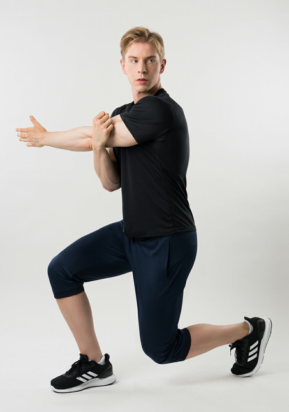 ARMEDES �����ǥ� ���㡼�� ���祬���ѥ�� �ܥȥॹ �۴�®�� �̵��� ����������� 7ʬ�� �ݥ��å��դ� ���Ĥ� ��� M-2XL �֥�å�/�ͥ��ӡ� �����륷������ AR61 ����̵��