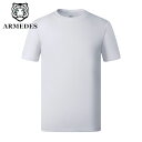 ARMEDES アルメデス Tシャツ インナー 形態安定加工 ラウンドネック ルーズフィット 半袖 メンズ M-XL 全3色 オールシーズン AR187 送料無...