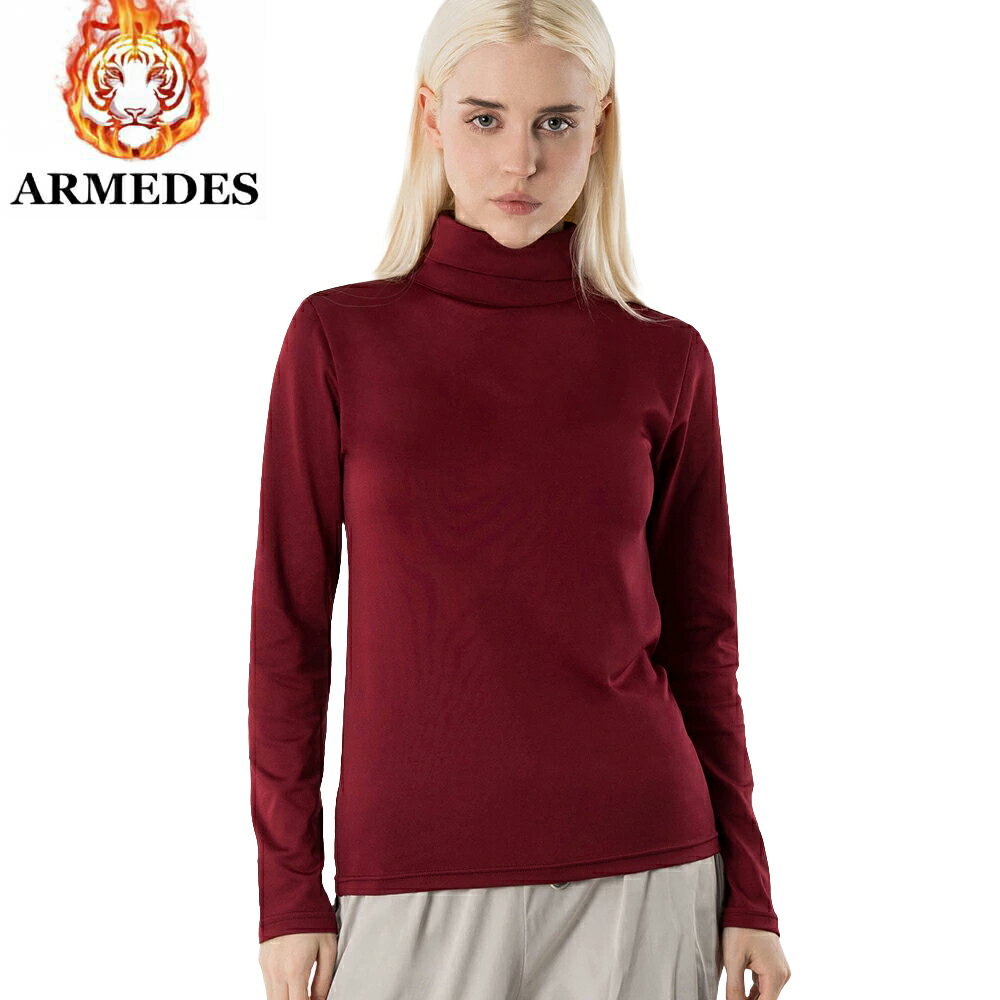 ARMEDES 機能性 コンプレッション インナー 防寒 抗菌防臭 吸汗速乾 ストレッチ プレミアム起毛 ヒート..