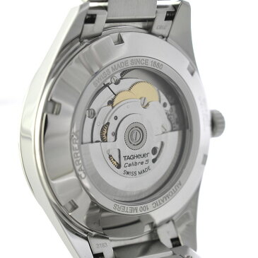 【キャッシュレス5%還元】TAG HEUER タグホイヤー カレラ バックスケルトン メンズ腕時計 SS WAR211A.BA0782 黒文字盤 自動巻き 【中古】【送料無料】