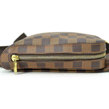 【中古】ルイヴィトン ボディバッグ ジェロニモス N51994 ダミエ ブラウン LOUIS VUITTON[送料無料]