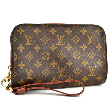 【楽天スーパーSALE】【中古】ルイヴィトン セカンドバッグ オルセー モノグラム ブラウン M51790 LOUIS VUITTON [送料無料]