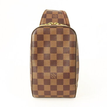 [中古]ルイヴィトン ボディバッグ ジェロニモス N51994 ダミエ ブラウン LOUISVUITTON【送料無料】