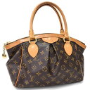 【楽天スーパーSALE】【中古】ルイヴィトン ティボリPM ハンドバッグ M40143 モノグラム ブラウン LOUIS VUITTON Tivoli PM [送料無料]