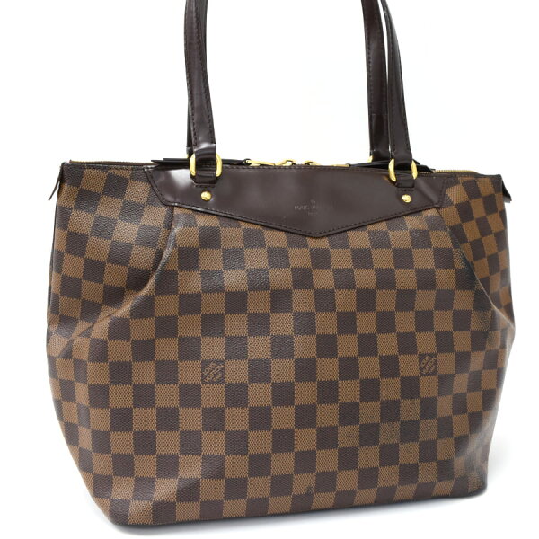 【中古】ルイヴィトン ウェストミンスターGM ショルダーバッグ N41103 ダミエエベヌ ブラウン LOUIS VUITTON Westminster GM [送料無料]