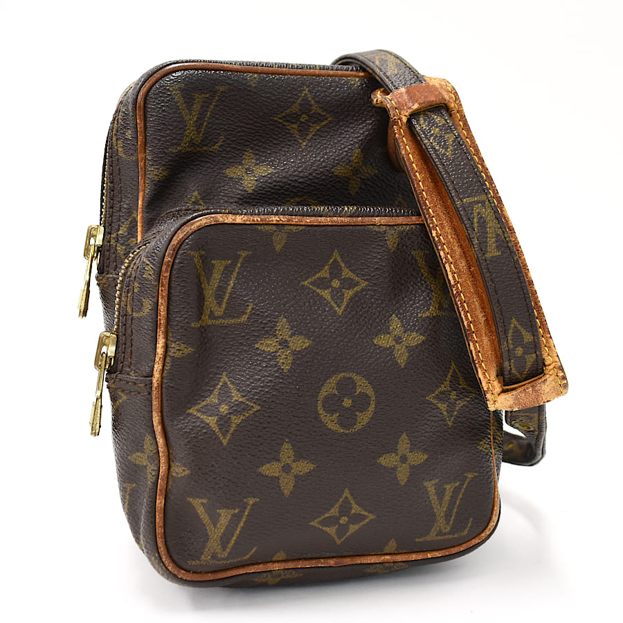 【楽天スーパーSALE】【中古】ルイヴィトン ショルダーバッグ ミニアマゾン M45238 モノグラム ブラウン LOUIS VUITTON Mini Amazone [送料無料]