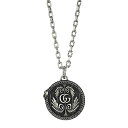 【中古】新品同様 グッチ ガーデンスネーク ペンダント ネックレス GGマーモント シルバー925 アクセサリー GUCCI [美品][送料無料]