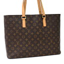 【中古】ルイヴィトン ルコ ショルダー トートバッグ M51155 モノグラム ブラウン LOUIS VUITTON Luco [送料無料]