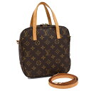 【楽天スーパーSALE】【中古】ルイヴィトン スポンティーニ 2way ハンドバッグ ショルダー M47500 モノグラム ブラウン LOUIS VUITTON Spontini [送料無料]