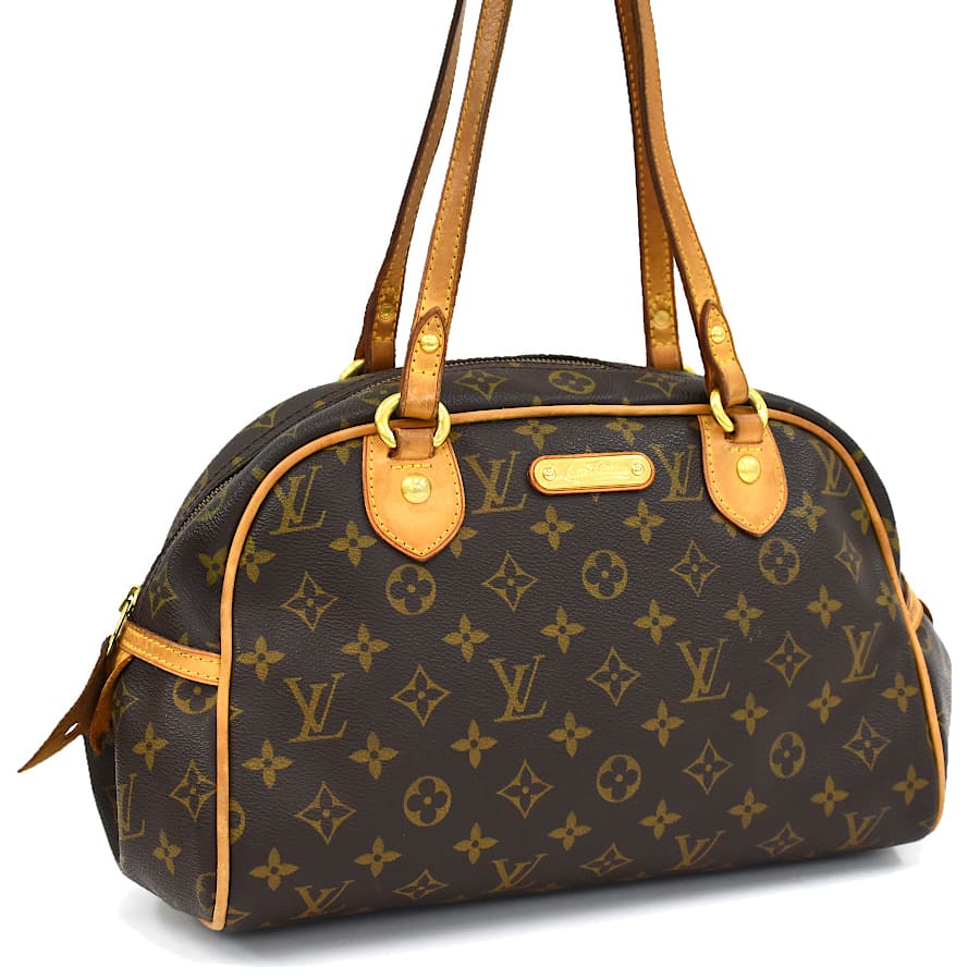 šۥ륤ȥ ȥ륰PM ϥɥХå M95565 Υ ֥饦 LOUIS VUITTON Montorgueil PM [̵]