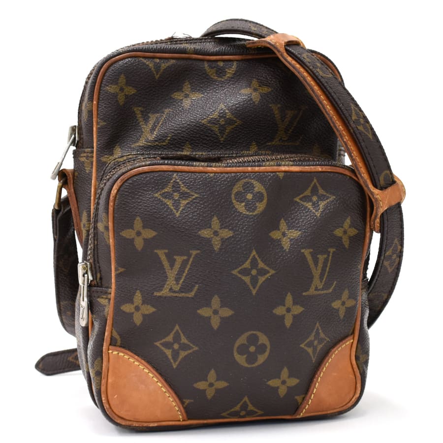 【楽天スーパーSALE】【中古】ルイヴィトン アマゾン ショルダーバッグ M45236 モノグラム キャンバス ブラウン LOUIS VUITTON Amazone [送料無料]