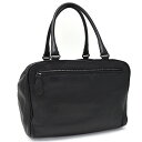 【中古】ボッテガヴェネタ ブレラ ショルダーバッグ ミニボストン レザー ブラック BOTTEGA VENETA Brera[送料無料]