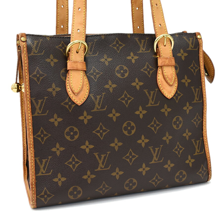 【中古】ルイヴィトン ポパンクールオ ショルダーバッグ M40007 モノグラム ブラウン LOUIS VUITTON Popincourt Haut [送料無料]