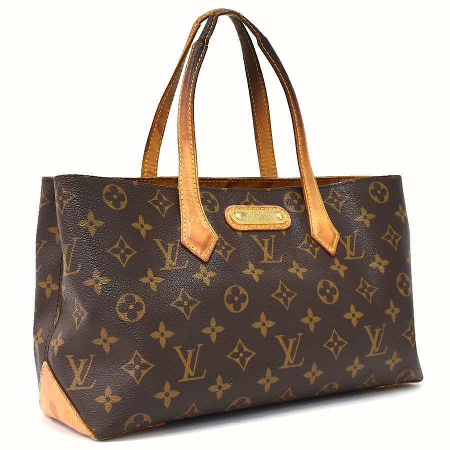 šۥ륤ȥ ϥɥХå 륷㡼PM M40595 Υ ֥饦 LOUIS VUITTON Wilshire PM...