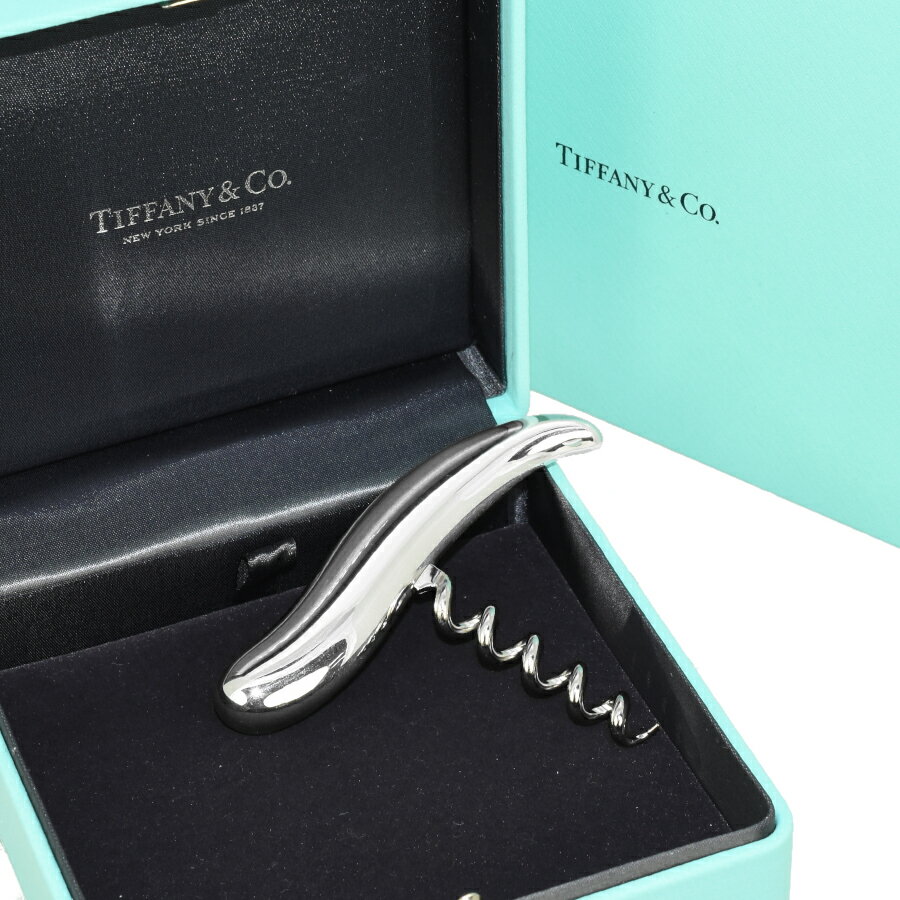 【中古】ティファニー エルサペレッティ コークスクリュー ワインオープナー コルク抜き スターリングシルバー 925 TIFFANY&CO. [送料無料]