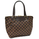 ルイヴィトン ウェストミンスターPM トート ハンドバッグ N41102 ダミエエベヌ キャンバス レザー ブラウン LOUIS VUITTON Westminster PM 