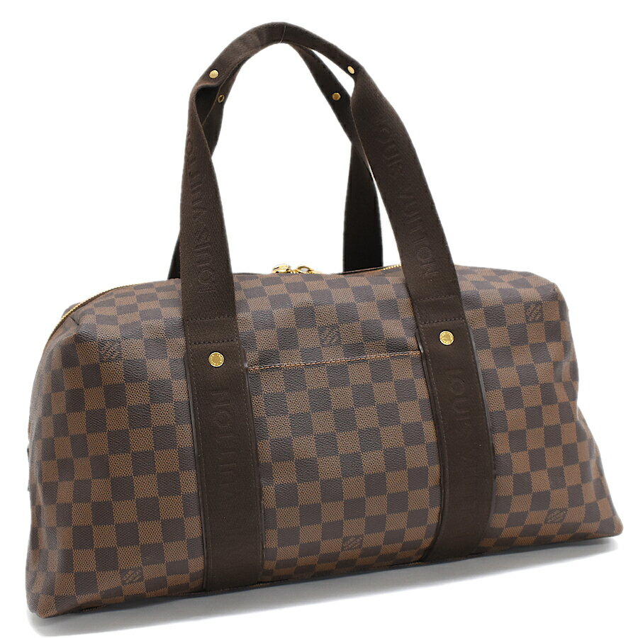 【楽天スーパーSALE】【中古】ルイヴィトン ウィークエンダーMM ボストンバッグ N41138 ダミエ エベヌ ブラウン LOUIS VUITTON Weekender MM [送料無料]