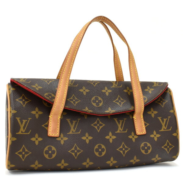 【中古】ルイヴィトン ソナチネ ハンドバッグ M51902 モノグラム ブラウン レディース LOUIS VUITTON Sonatine [送料無料][美品]