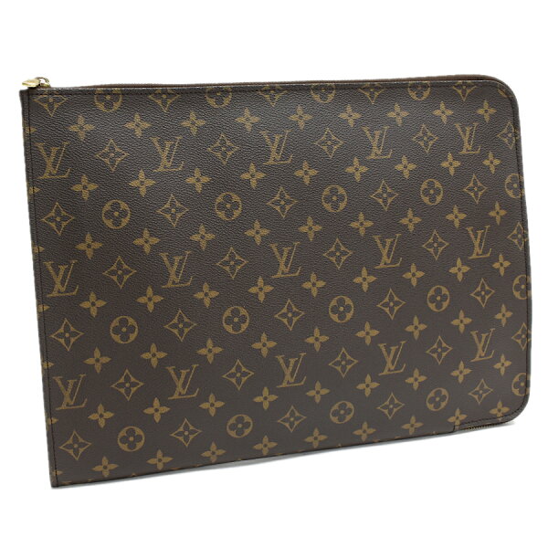 【中古】新品同様 ルイヴィトン ポッシュ・ドキュマン 書類ケース M53456 モノグラム キャンバス LOUIS VUITTON Posh Documan [美品][送料無料]