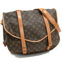 yÁzCBg \~[43 NX{fB bZW[obO M42252 mO LoX U[ uE LOUIS VUITTON Saumur 43[]