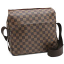 【中古】ルイヴィトン ナヴィグリオ メッセンジャー ショルダーバッグ N45255 ダミエエベヌ ブラウン LOUIS VUITTON Naviglio [送料無料]