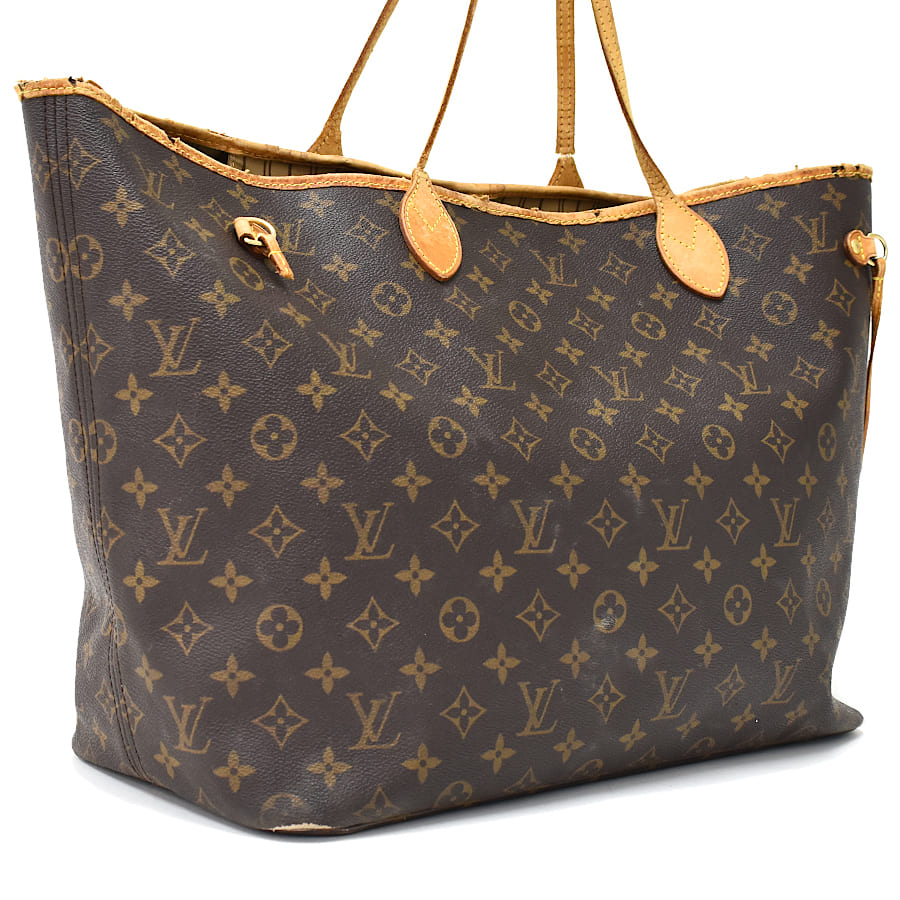 【中古】ルイヴィトン トートバッグ ショルダー ネヴァーフルGM M40157 モノグラム ブラウン LOUIS VUITTON Neverfull GM [送料無料]