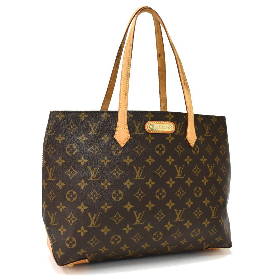 ルイヴィトン トートバッグ ウィルシャーMM M45644 モノグラム ブラウン LOUIS VUITTON Wilshire MM 