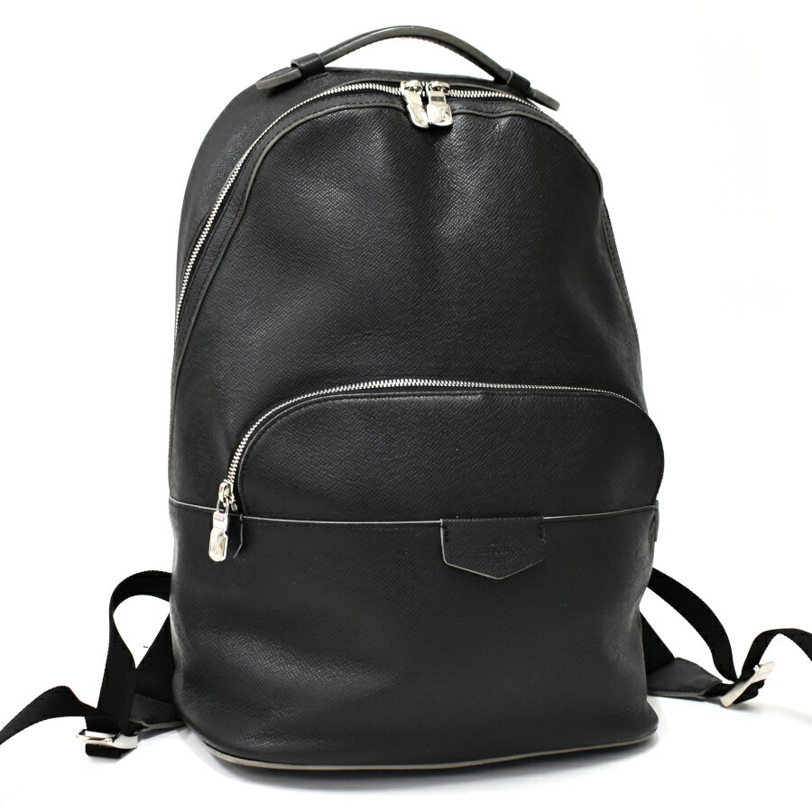 【中古】ルイヴィトン リュックサック アントンバックパック M30147 タイガ ブラック グレー LOUIS VUITTON anton backpack [送料無料]