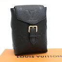 【中古】ルイヴィトン タイニーバックパック ミニリュック M80596 モノグラムアンプラント ノワール LOUIS VUITTON Tiny Backpack...