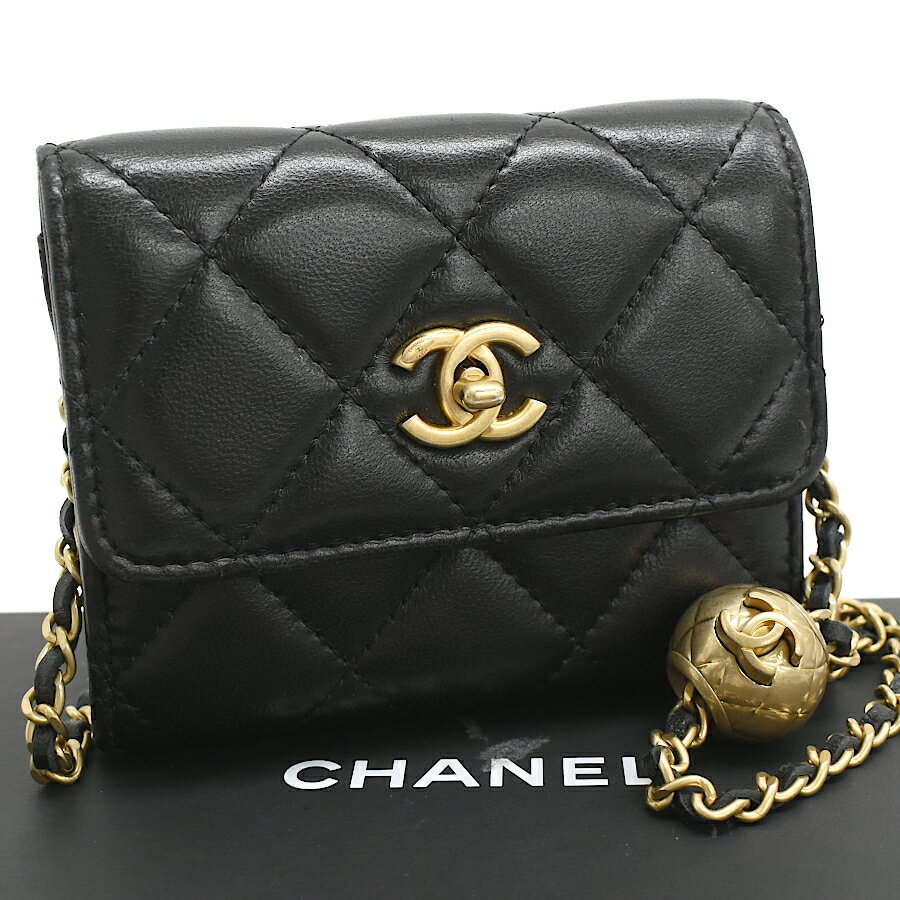 【CHANEL】大人気ミニ財布 マトラッセ 国内発送 楽天市場】シャネル マトラッセ ミニ(レディース財布|財布