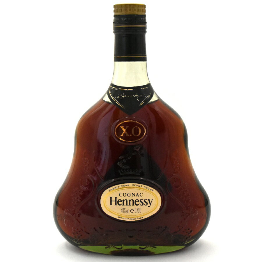 【中古】ブランデー ヘネシー XO 金キャップ グリーンボトル コニャック COGNAC 700ml 40度 HENNESSY [送料無料][未開栓]